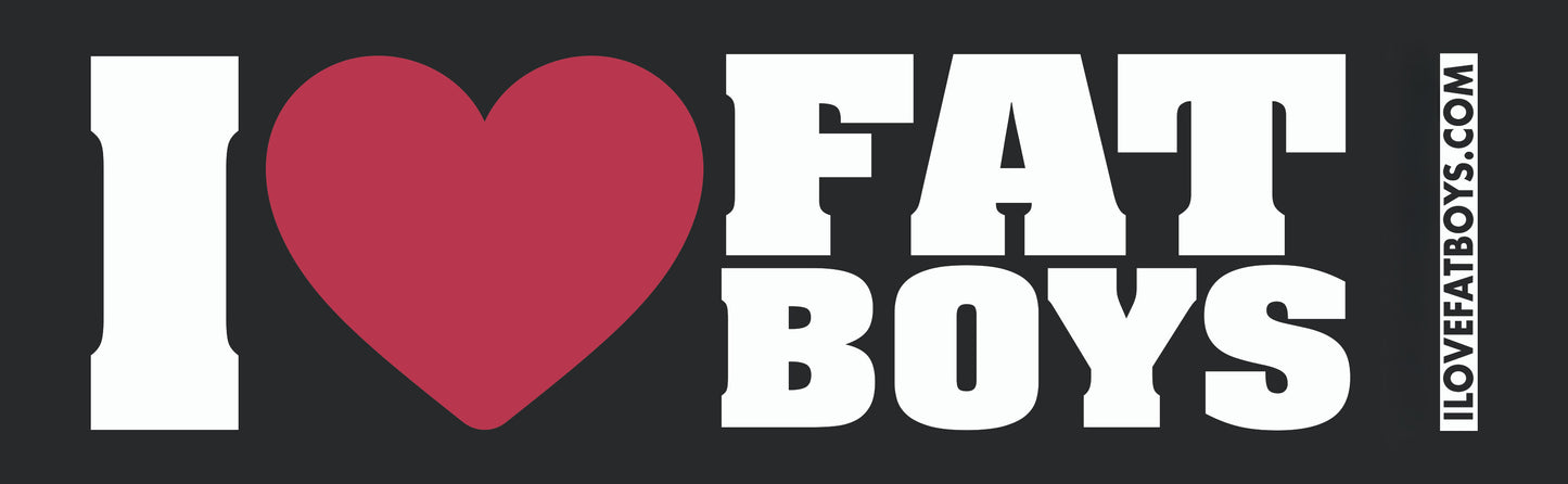 Fatboys Bumper Stickers